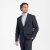 Traveller mens blazer regular fit, dark navy