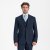 Traveller mens blazer regular fit, dark blue
