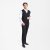 Traveller mens waistcoat modern fit, black