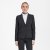 Traveller womens blazer modern fit, charcoal