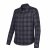 Men's Logan Snap Front Shirt, navy plaid