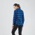 Women's Logan Snap Front Shirt, royal plaid