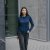 Women's Stockton L/S Tee, navy