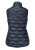 Woman versatile down gilet, navy