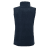 Womens light Fleece vest, navy