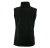 Womens light Fleece vest, black