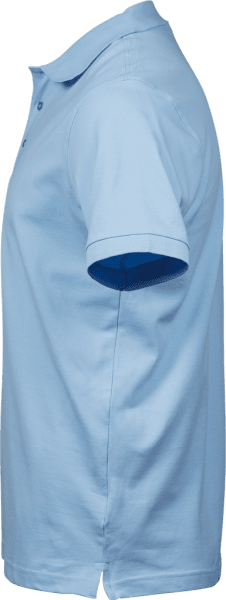 Zoom bild av Luxury stretch polo Light Blue