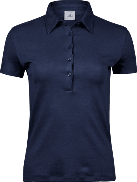 Zoom bild av Women's Pima Cotton Polo Navy