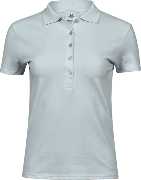 Zoom bild av Women's Luxury Stretch Polo Iceblue