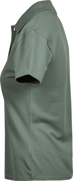 Zoom bild av Women's Luxury Stretch Polo Leaf Green