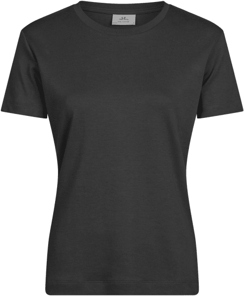 Zoom bild av Womens Pima Cotton Tee Black