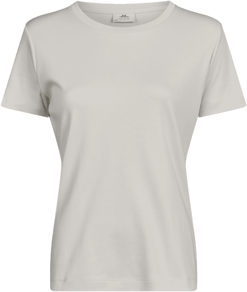 Zoom bild av Womens Pima Cotton Tee Cement