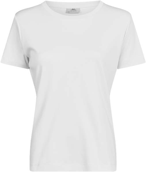 Zoom bild av Womens Pima Cotton Tee White