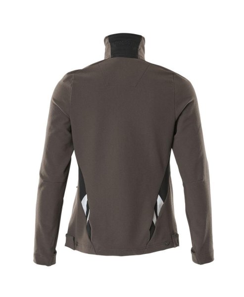 Zoom bild av Dam skaljacka, mörk antracite/svart