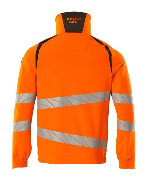 Zoom bild av Stretchjacka, orange/mörk antracite