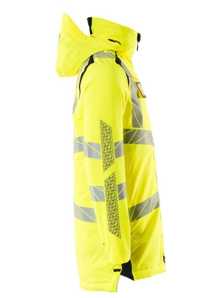 Zoom bild av Parkas, gul/mörk marin