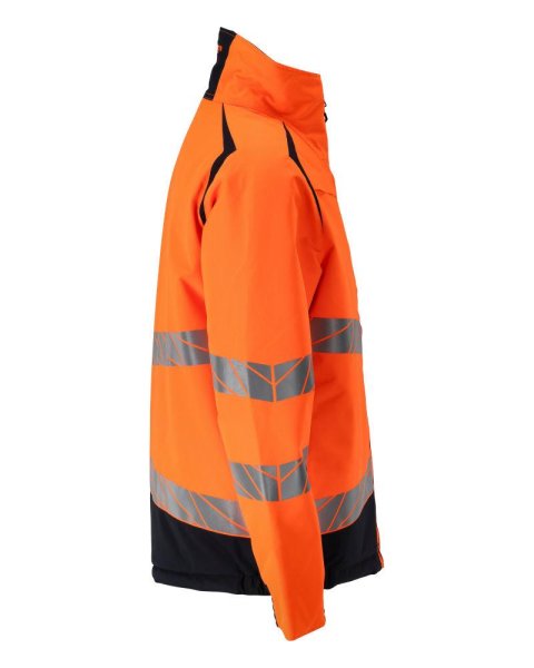 Zoom bild av Vinterjacka, orange/mörk marin