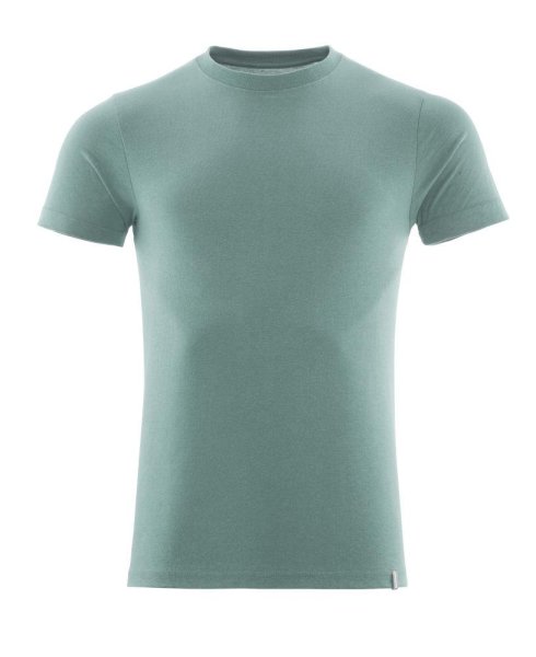 Zoom bild av Kortärmad t-shirt premium, dimmig grön