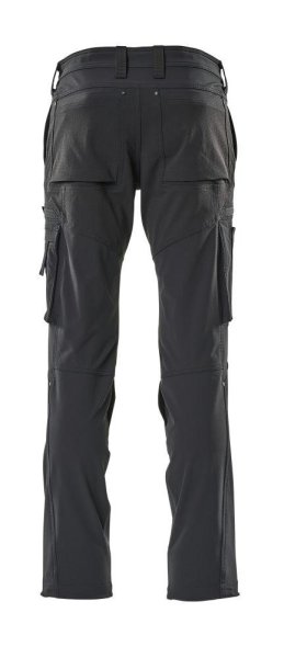 Zoom bild av Funktionella byxor, mörk marin