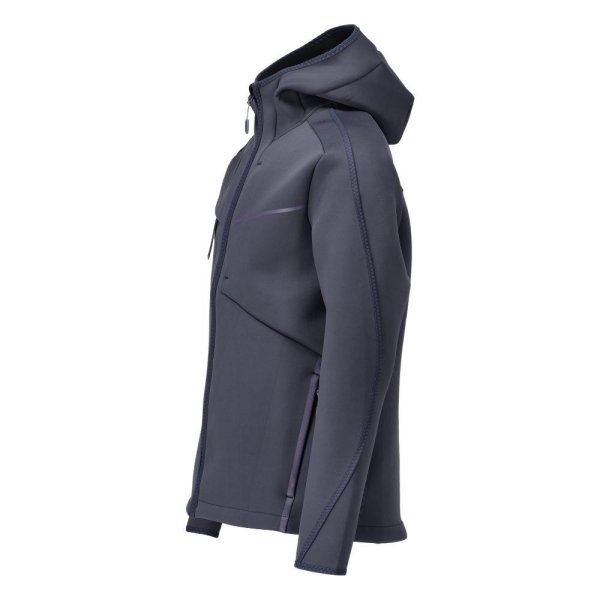 Zoom bild av Softshelljacka med huva Herr | Mörk Marin