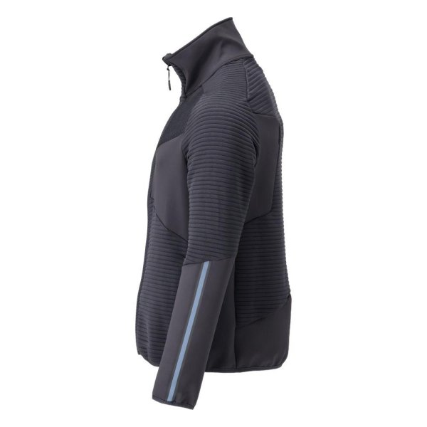 Zoom bild av Fleecetröja med blixtlås | Mörk Marin