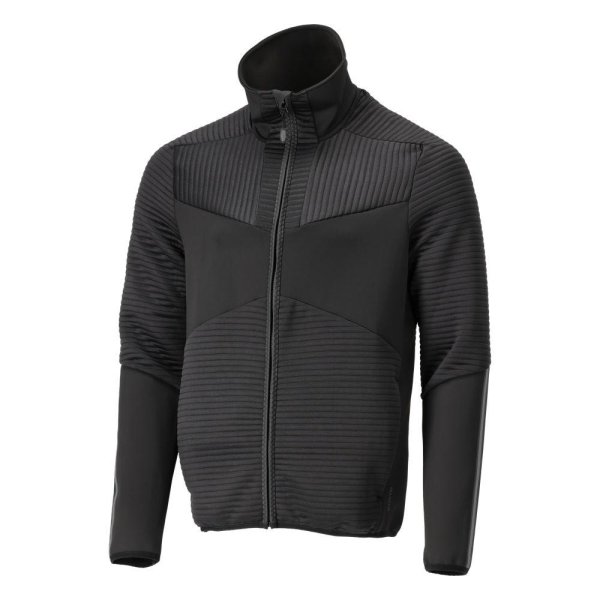 Zoom bild av Fleecetröja med blixtlås | Svart