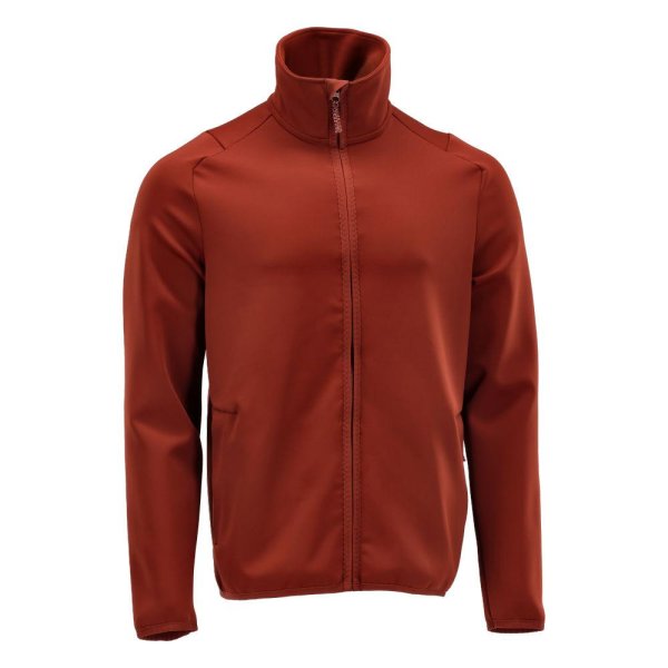 Zoom bild av Fleecetröja med blixtlås Herr | Höströd