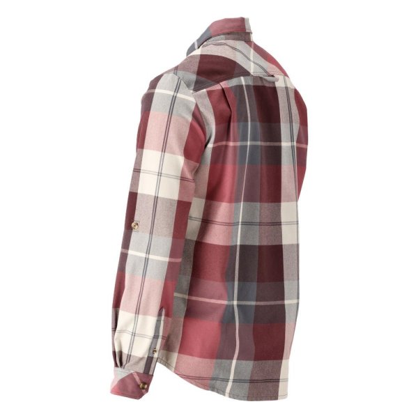 Zoom bild av Rutig Skjorta Herr | Vinröd