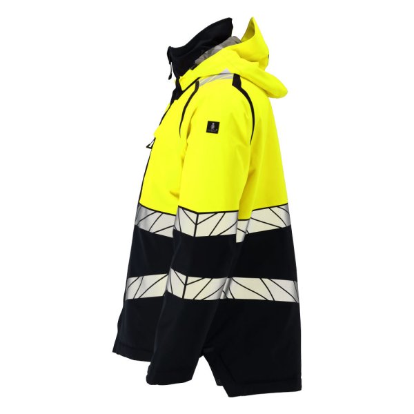 Zoom bild av Vinterjacka, svart/gul