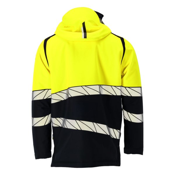 Zoom bild av Vinterjacka, svart/gul