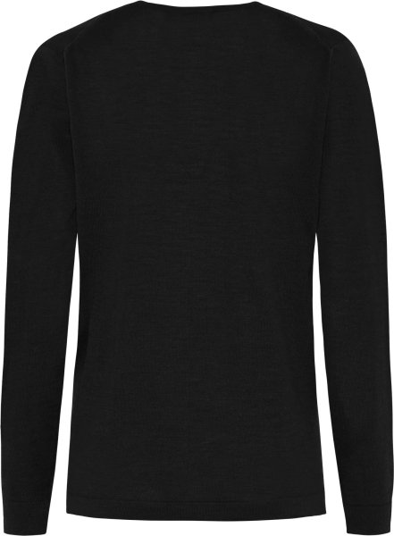 Zoom bild av Berlin womens cardigan v-neck, black