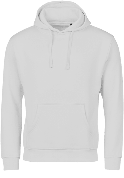 Zoom bild av Urban Hooded Sweatshirt, unisex White
