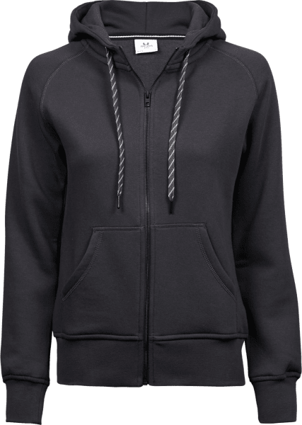 Zoom bild av Women´s Fashion Full Zip Hood Dark Grey