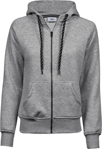 Zoom bild av Women´s Fashion Full Zip Hood Heather Grey