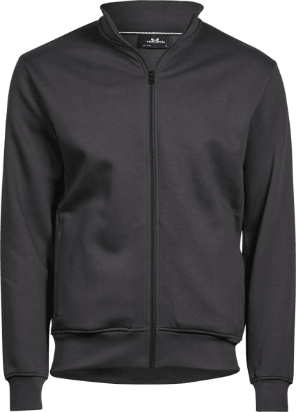 Zoom bild av Full Zip Sweat Cardigan, unisex Dark Grey