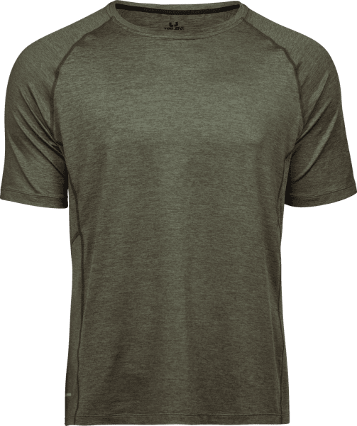 Zoom bild av Cool Dry Tee, unisex Olive Melange