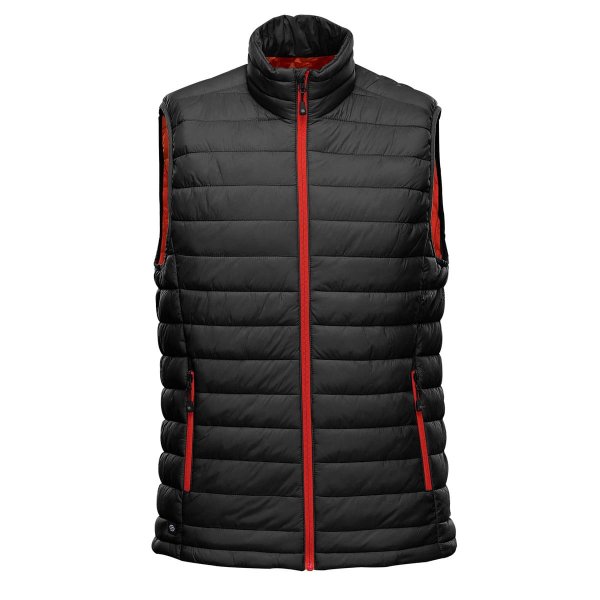 Zoom bild av Men's Stavanger Thermal Vest, black/red