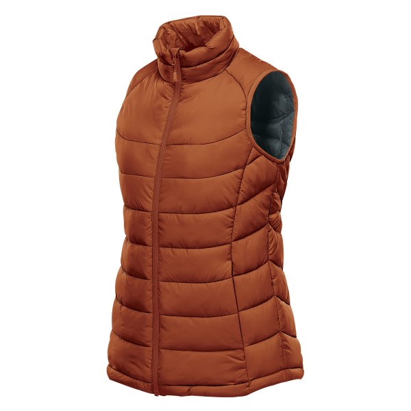 Zoom bild av Women's Stavanger Thermal Vest, rust/graphite
