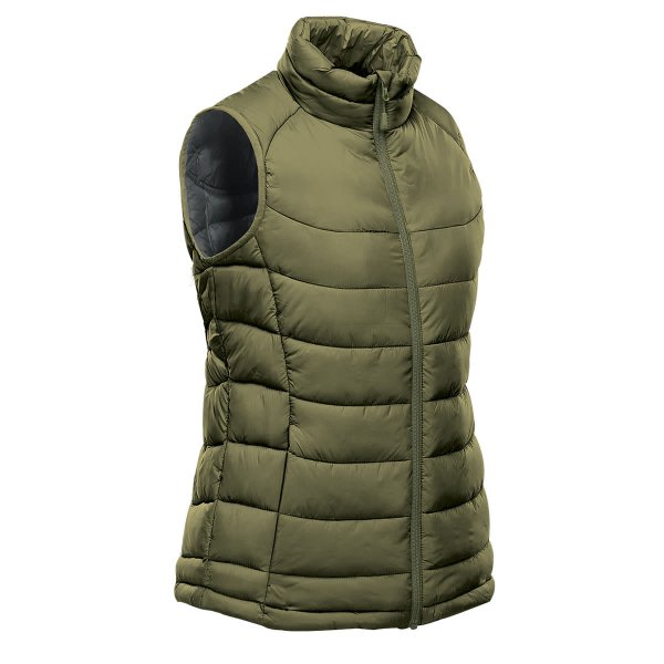 Zoom bild av Women's Stavanger Thermal Vest, sage green/graphite