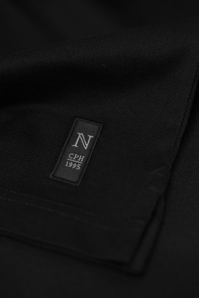 Zoom bild av Tri-blend deluxe polo, black