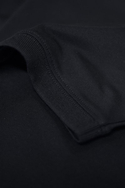 Zoom bild av Tri-blend deluxe polo, dark navy