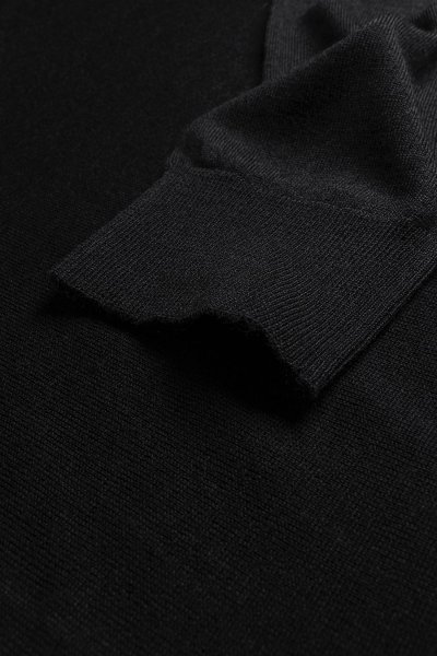 Zoom bild av Classy luxury merino blend, black