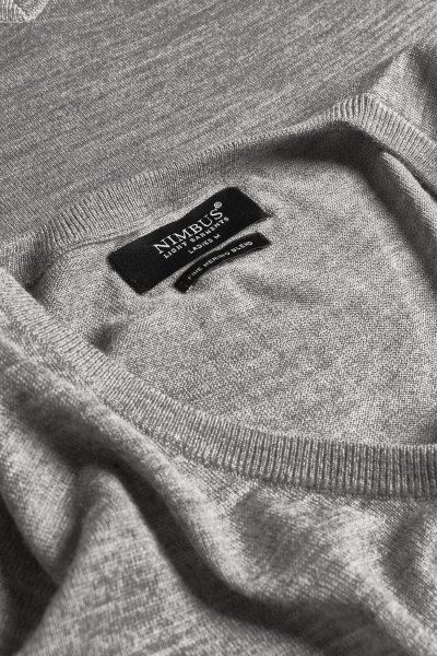 Zoom bild av Woman classy luxury merino blend, grey