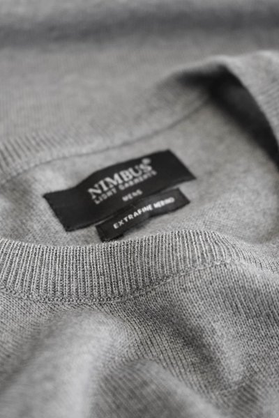 Zoom bild av Extrafine Cashwool® merino knit, grey