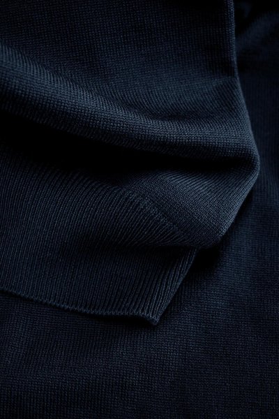 Zoom bild av Extrafine Cashwool® merino knit, navy