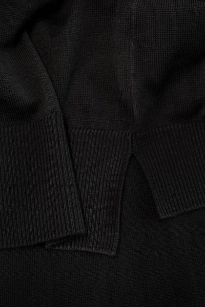 Zoom bild av Woman extrafine Cashwool® merino knit, black