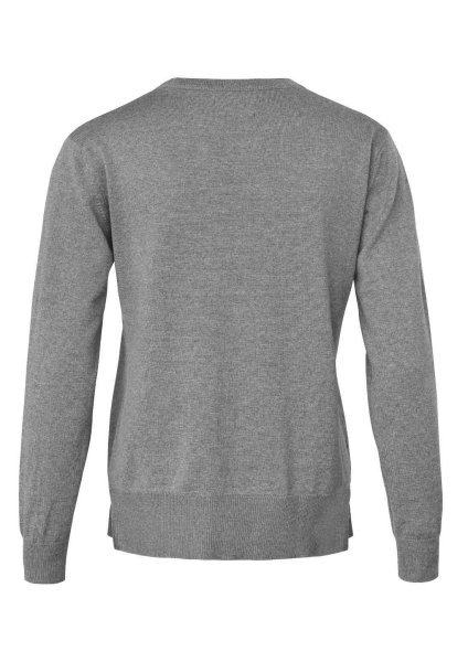 Zoom bild av Woman extrafine Cashwool® merino knit, grey