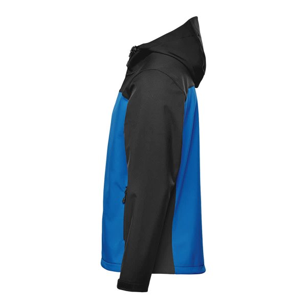 Zoom bild av Men's Cascades Softshell Hoody, azur/black