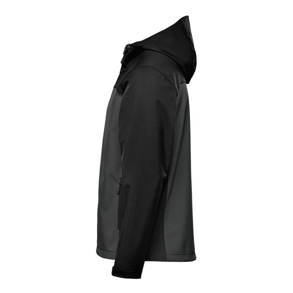 Zoom bild av Men's Cascades Softshell Hoody, dolphin/black