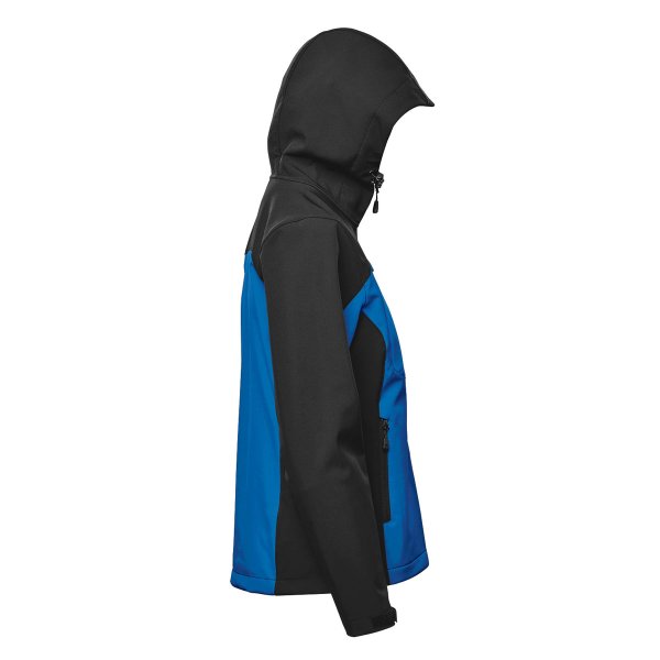 Zoom bild av Women's Cascades Softshell Hoody, azur/black